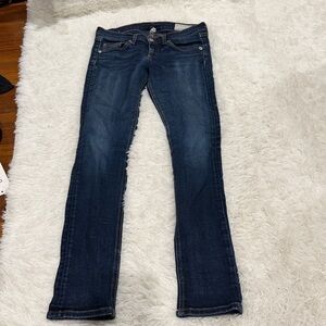 Rag & Bone Dark Blue Skinny Jeans
